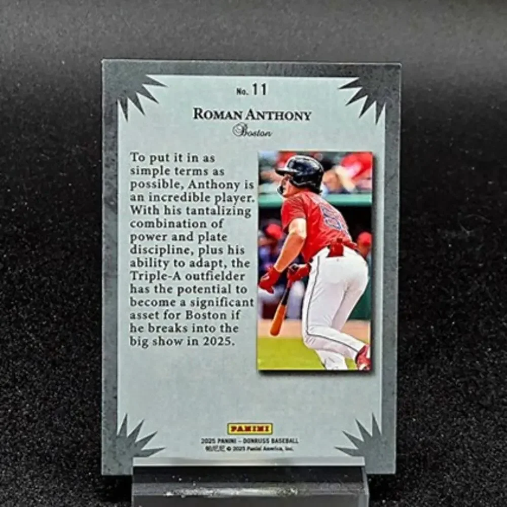 Roman Anthony Elite Titans Rookie Boston Red Sox Top Prospects RC - Picture 5 of 5